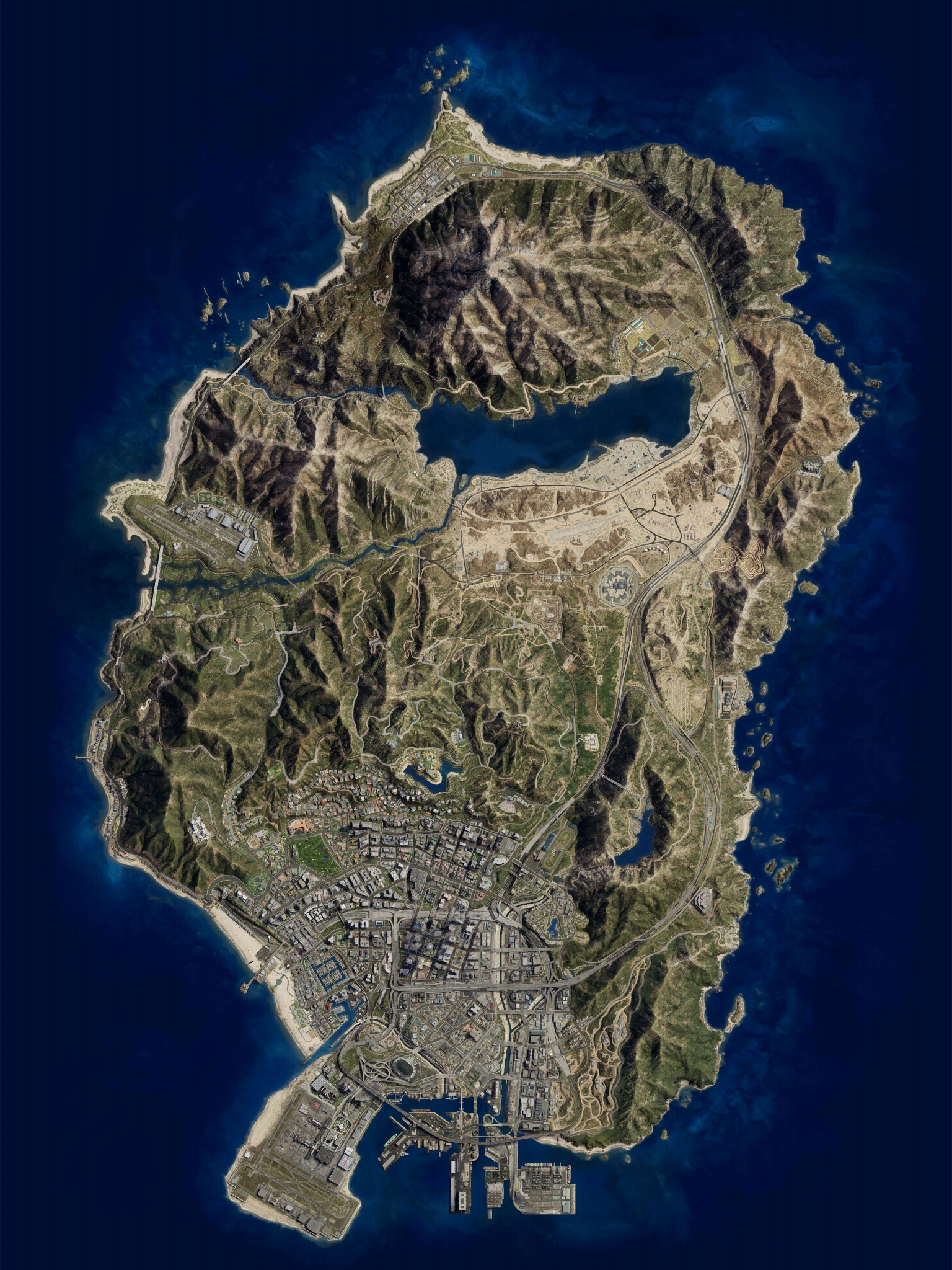 Carte de Los Santos
